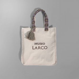 Bolso Del Museo Larco Con Asas Bordadas Ayacucho Y Cajamarca