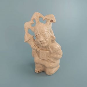 Cerámica Representación de Guerrero