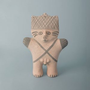 Cerámicas Representación Cuchimilcos Pequeños Con Rayas