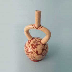 Cerámica Representación de Ave Guerrera