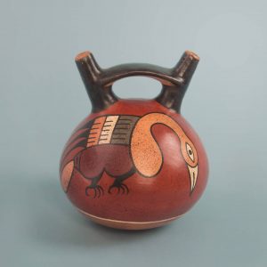 Ceramic Representation Long-necked Bird