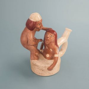 Cerámica Representación Erótica Fellatio